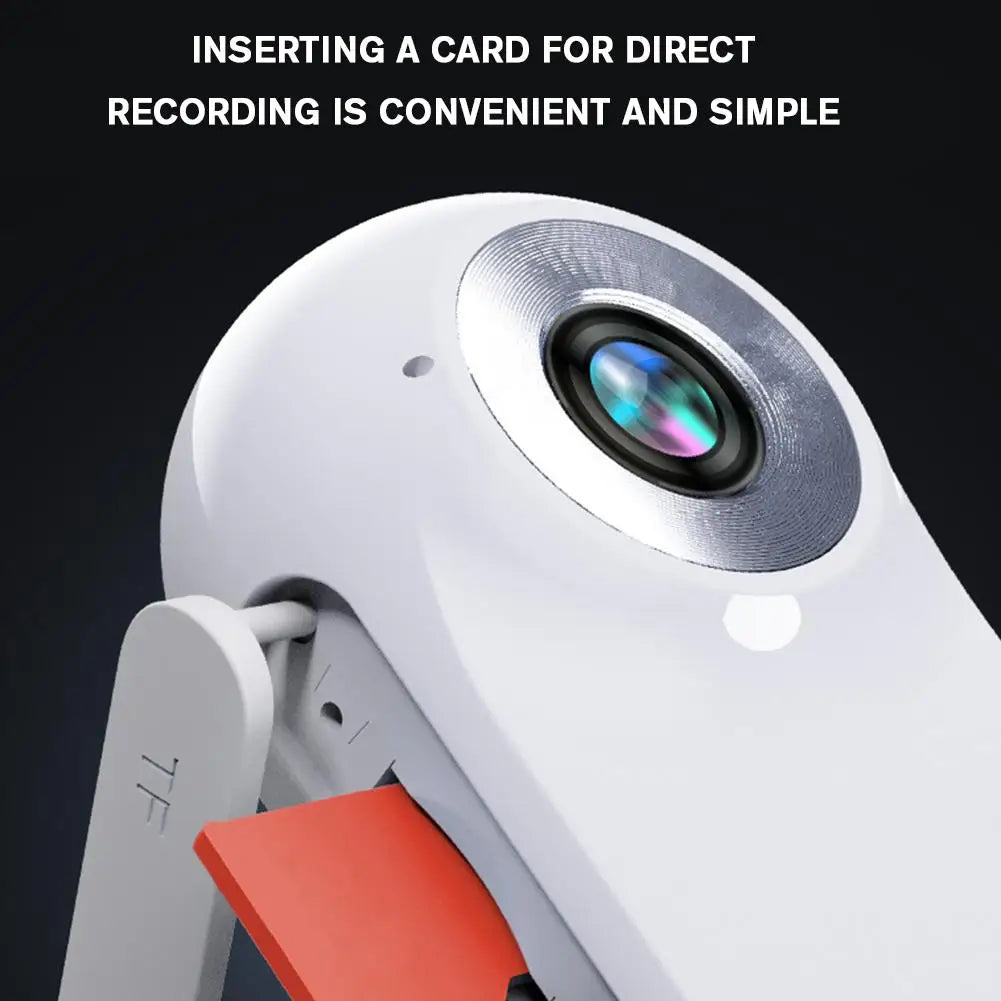 Pet Collar Camera – 170° Wide Lens, No WiFi Needed