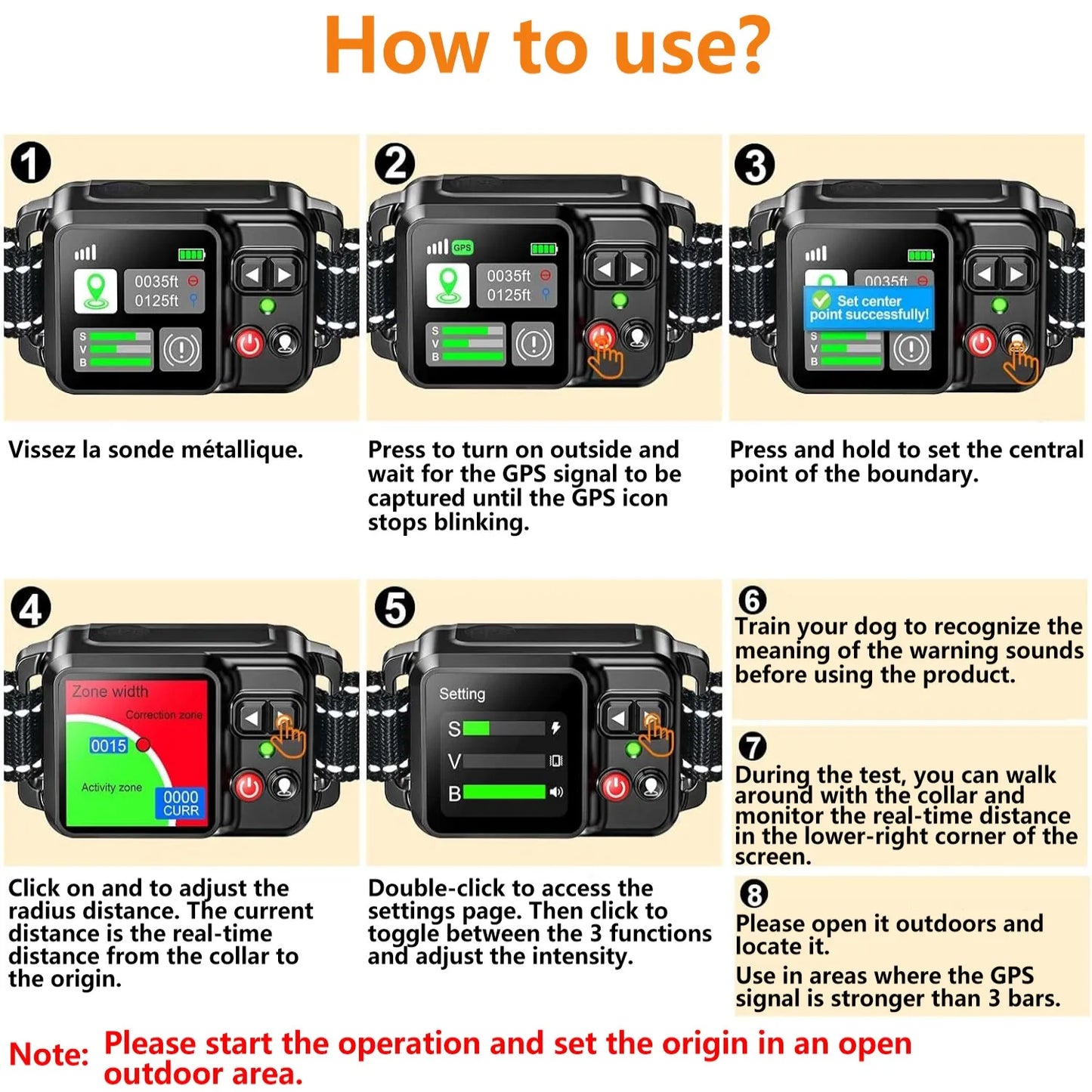 Satellite Dog Fencing – GPS Electric Fence 15–200 Range
