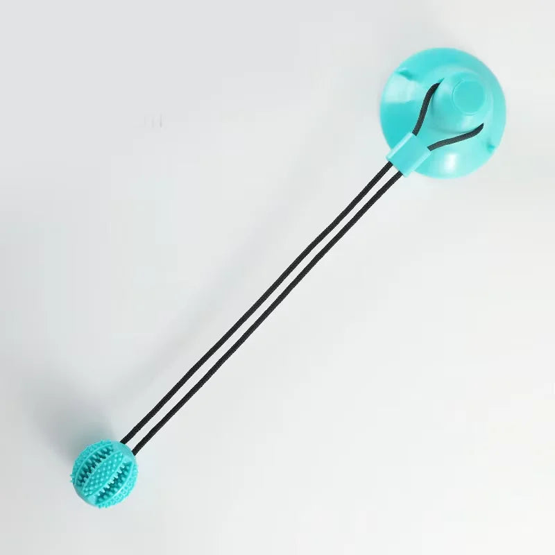 Dog Suction Cup Toy – Chew, Tug & Sound Play