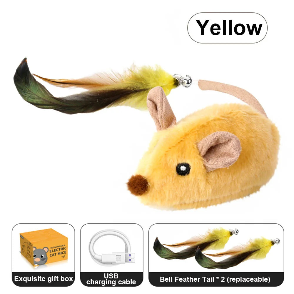 Smart Cat Toy – Steerable Plush with Obstacle Avoidance