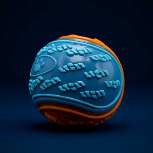 Pet Teeth Cleaning Toy – Soft Durable Dog Ball