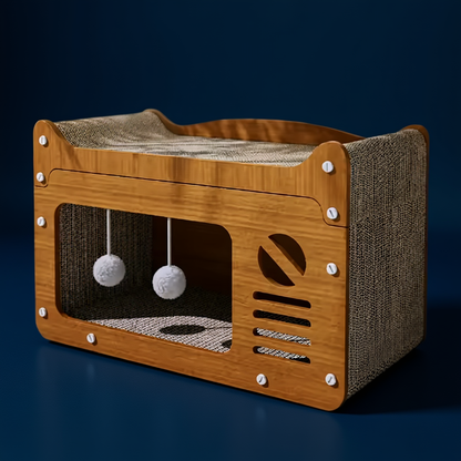 Cat Nest &amp; Scratch Sofa – Anti-Scratch Pet Toy Supplies