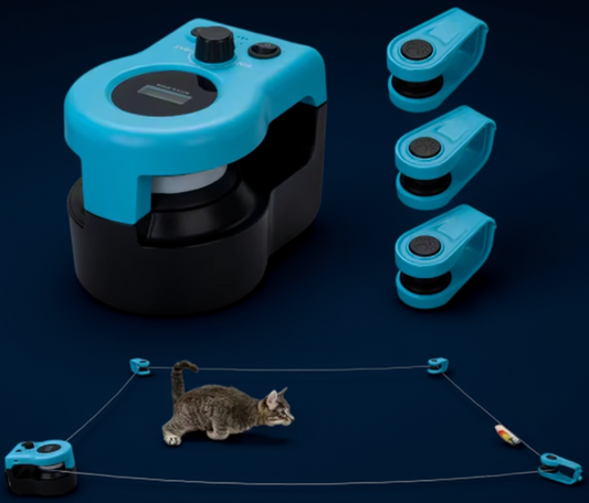 Cat Running Wheel – Adjustable Indoor Exerciser with Remote Control