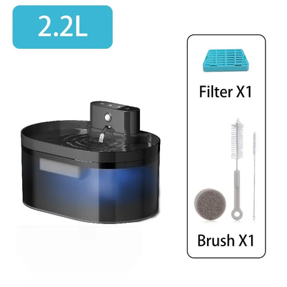 Automatic Pet Water Dispenser – Cat &amp; Dog Fountain Bowl