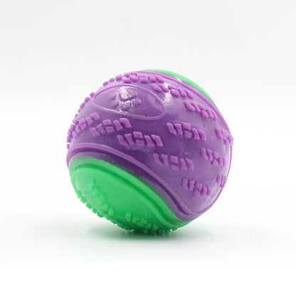 Pet Teeth Cleaning Toy – Soft Durable Dog Ball