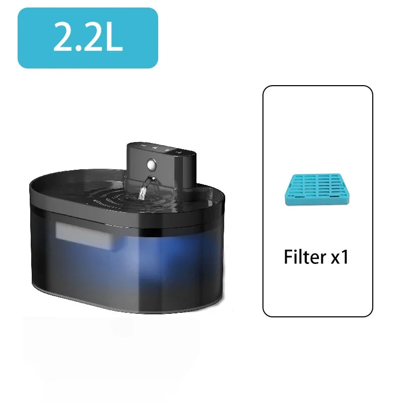 Automatic Pet Water Dispenser – Cat &amp; Dog Fountain Bowl