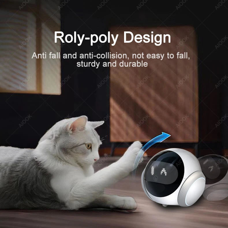 Smart Pet Camera – 5G WiFi 2K HD with Laser Tracking 