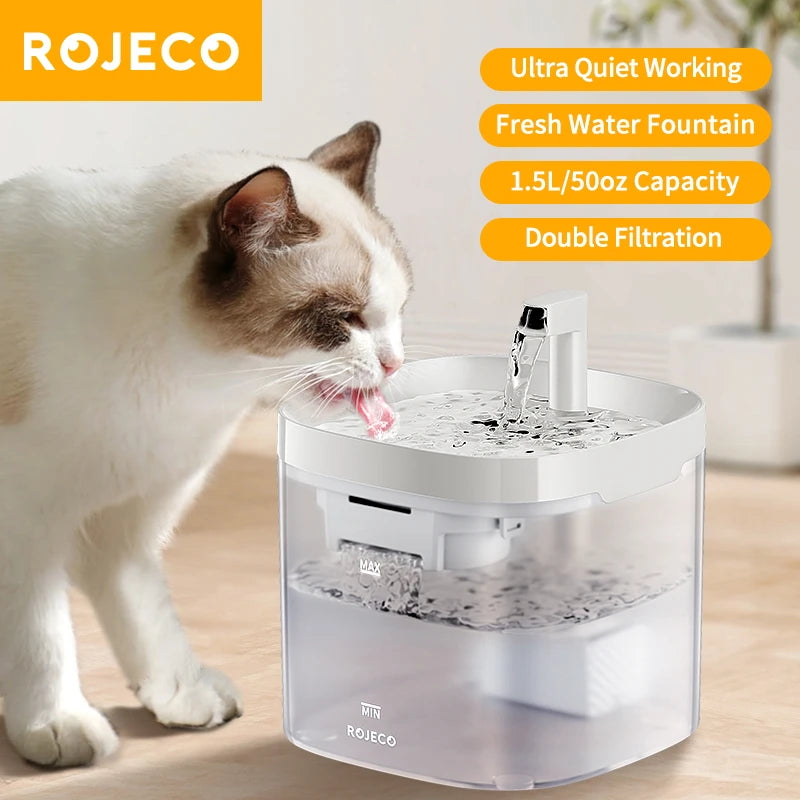 Automatic Pet Water Fountain – Smart Drinking Purifier