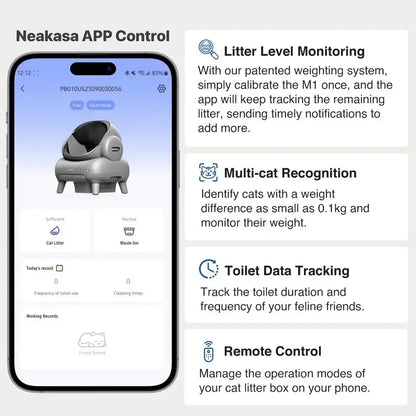 Neakasa M1 Smart Self-Cleaning Cat Litter Box