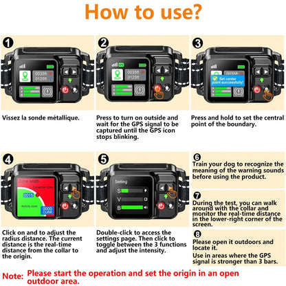 Satellite Dog Fencing – GPS Electric Fence 15–200 Range