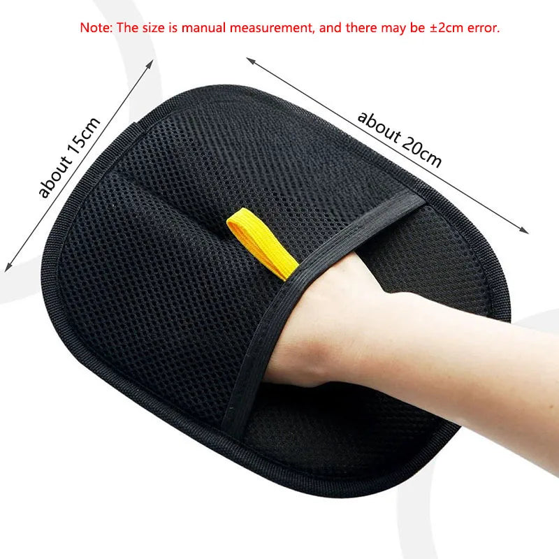 Reusable 2 in 1 Pet Grooming & Hair Removal Glove