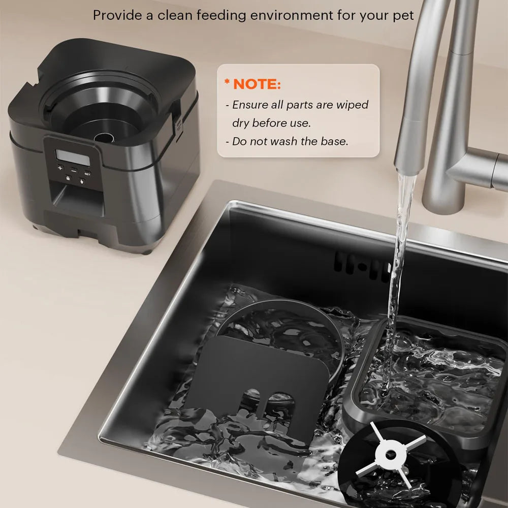 Smart Automatic Pet Feeder – Cat &amp; Dog Food Dispenser