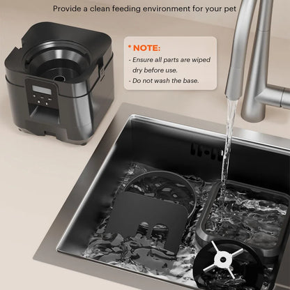 Smart Automatic Pet Feeder – Cat &amp; Dog Food Dispenser