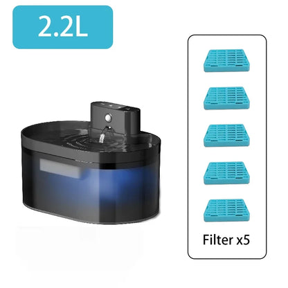 Automatic Pet Water Dispenser – Cat &amp; Dog Fountain Bowl