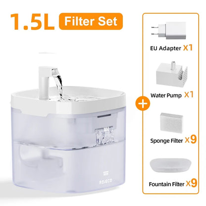 Automatic Pet Water Fountain – Smart Drinking Purifier