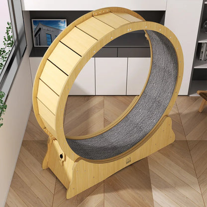 Silent Roller Pet Treadmill &amp; Cat Climbing Frame 