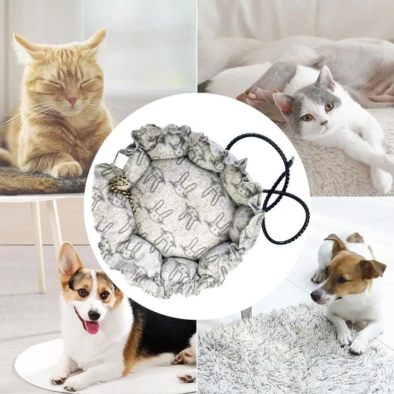 Electric Pet Bed Mat – Safe Heating Pad for Cats &amp; Puppies 