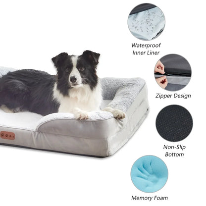 Orthopedic Dog Bed – Memory Foam Sofa for All Season 