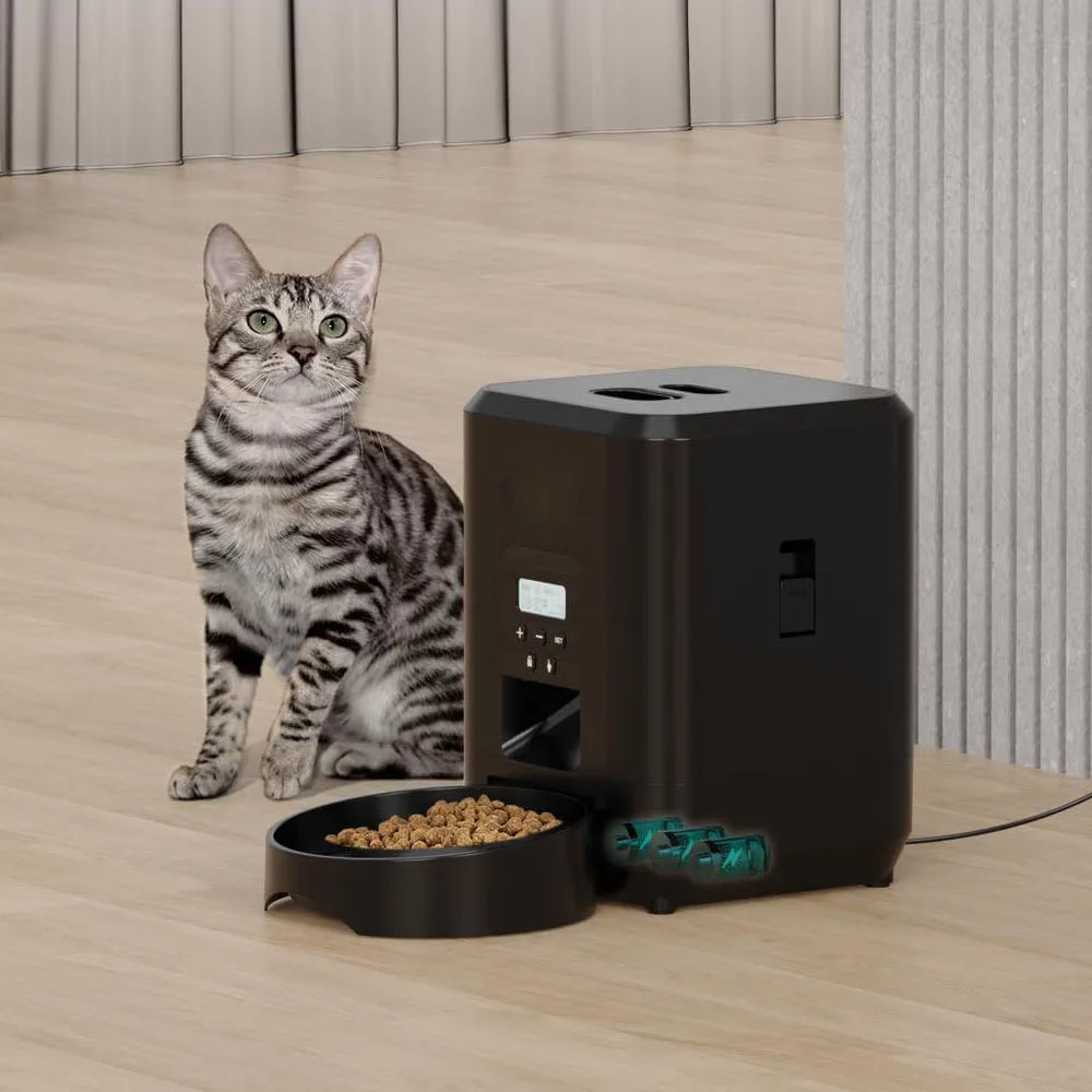 Smart Automatic Pet Feeder – Cat &amp; Dog Food Dispenser