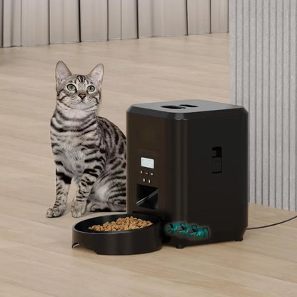 Smart Automatic Pet Feeder – Cat &amp; Dog Food Dispenser