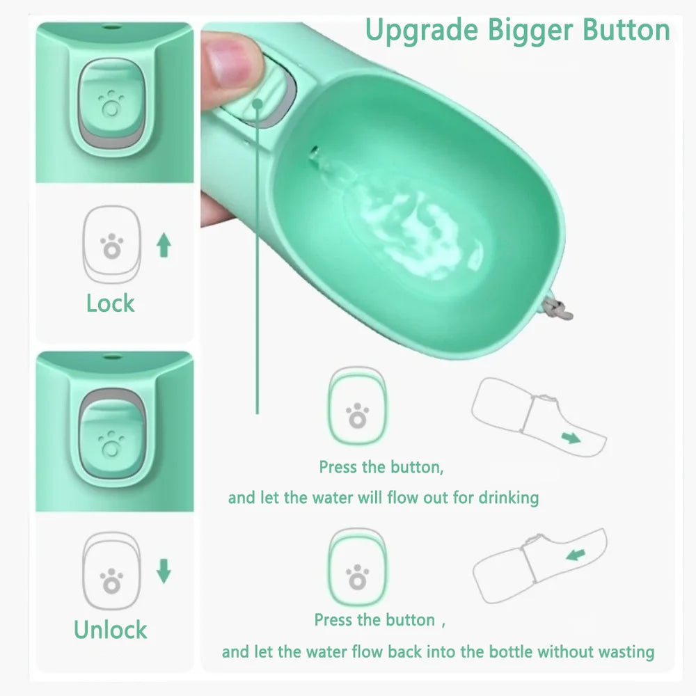 Portable Dog Water Bottle