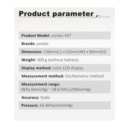 Vet Use Blood Pressure Monitor – For Dogs, Cats &amp; Horses 