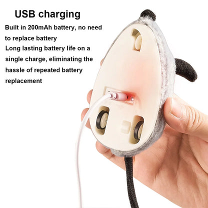 Smart Cat Toy – Steerable Plush with Obstacle Avoidance