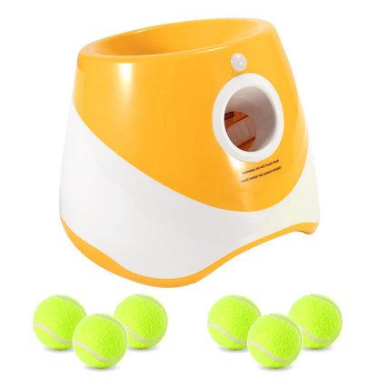 Automatic Dog Tennis Ball Launcher – Rechargeable Interactive To