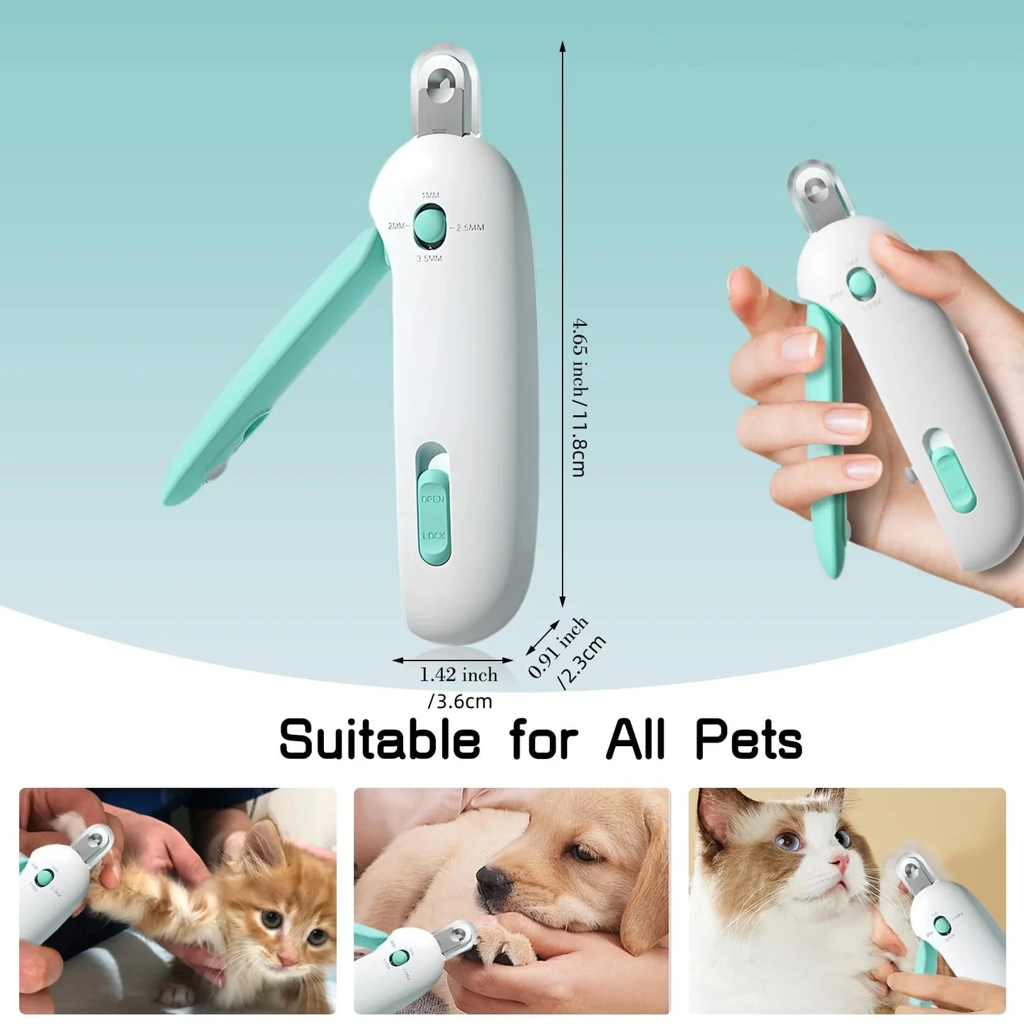 Cat &amp; Dog Nail Cutter – Grooming Tool for Puppies &amp; Kittens 