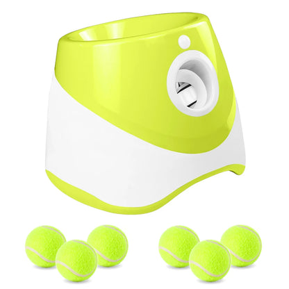 Automatic Dog Tennis Ball Launcher – Rechargeable Interactive To