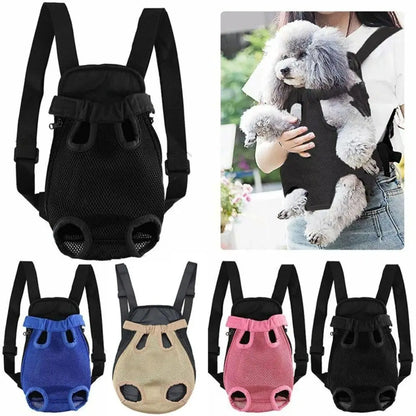 Pet Backpack Carrier – For Small Dogs, Cats &amp; Puppies 