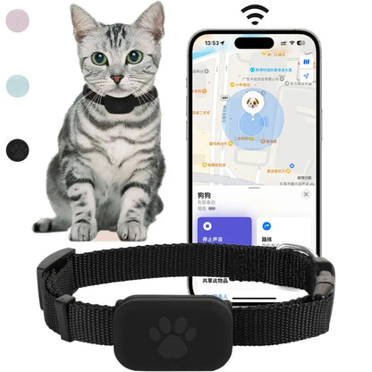 Mini Pet Locator – Global Tracking with Movement Alerts 