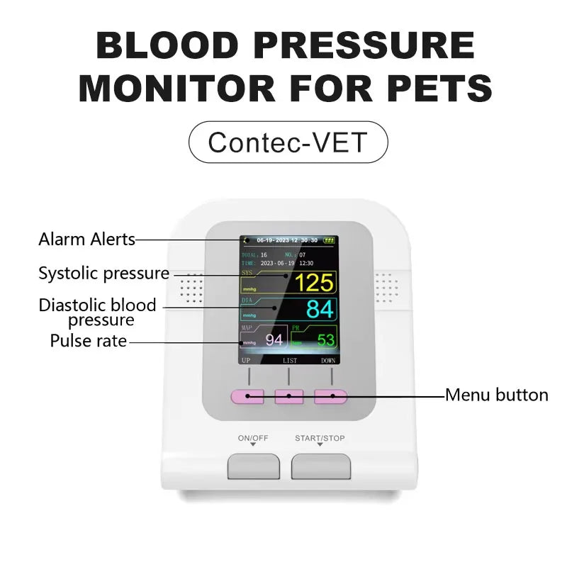 Vet Use Blood Pressure Monitor – For Dogs, Cats &amp; Horses 
