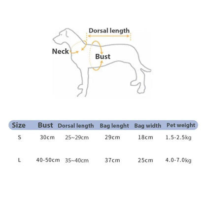 Pet Backpack Carrier – For Small Dogs, Cats &amp; Puppies 