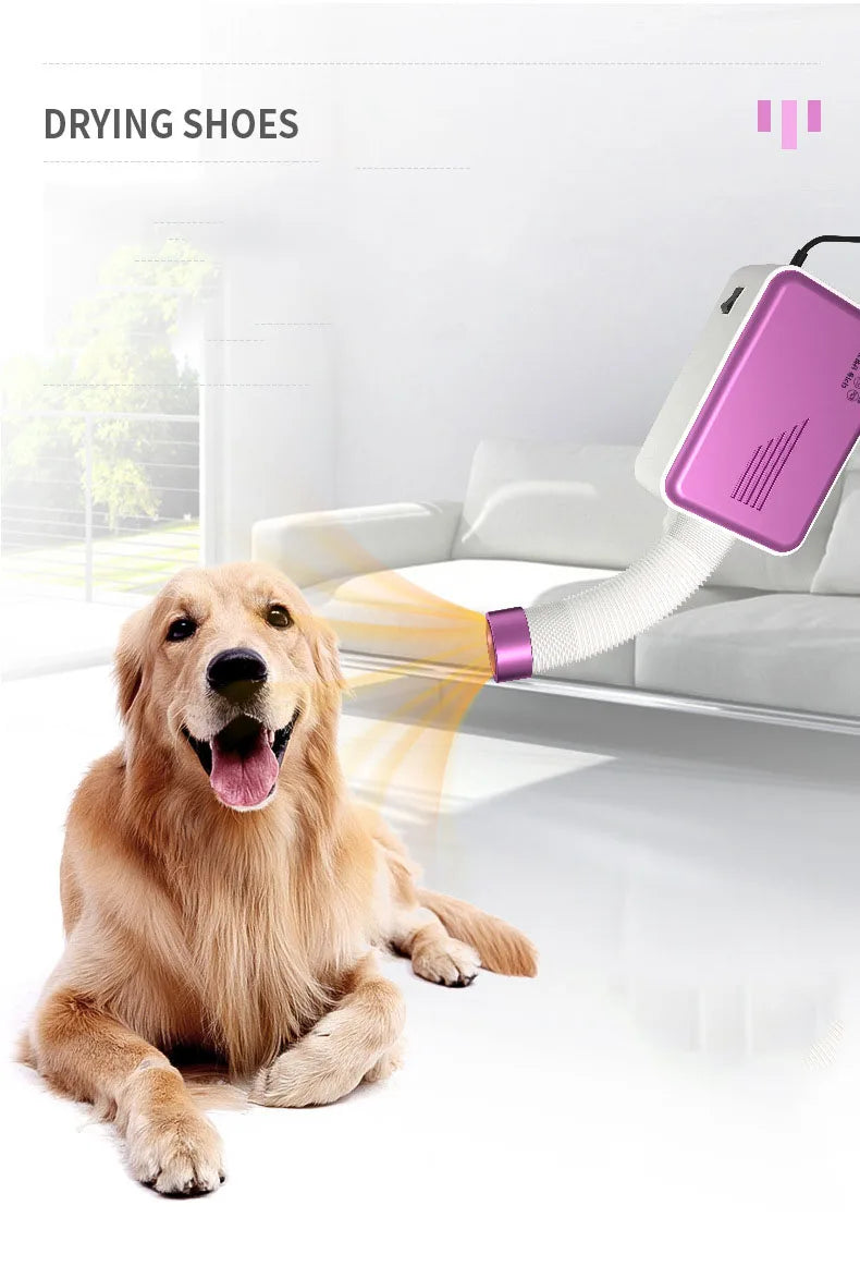 Pet Dog Dryer – Hair Drying &amp; Grooming Tool for Home Use 
