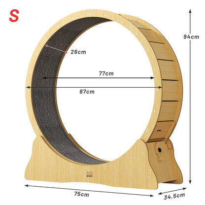 Silent Roller Pet Treadmill &amp; Cat Climbing Frame 