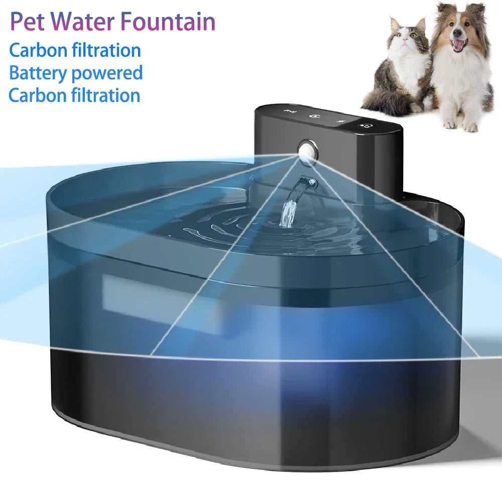 Automatic Pet Water Dispenser – Cat &amp; Dog Fountain Bowl