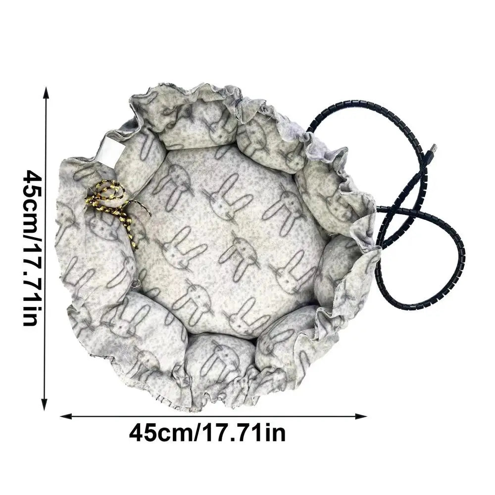 Electric Pet Bed Mat – Safe Heating Pad for Cats &amp; Puppies 