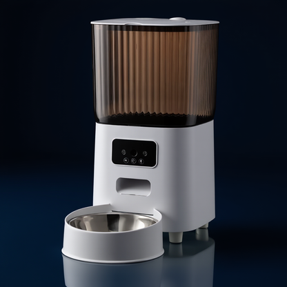 Smart Auto Feeder – Double Bowls with Camera &amp; Food Storage