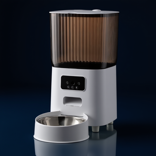 Smart Auto Feeder – Double Bowls with Camera &amp; Food Storage